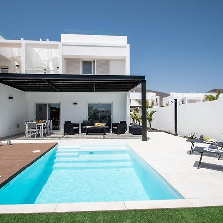 Serena Villa 38 - Heated Pool, Sea Views, Ac, High Speed Internet Playa Blanca (Lanzarote) Exterior foto