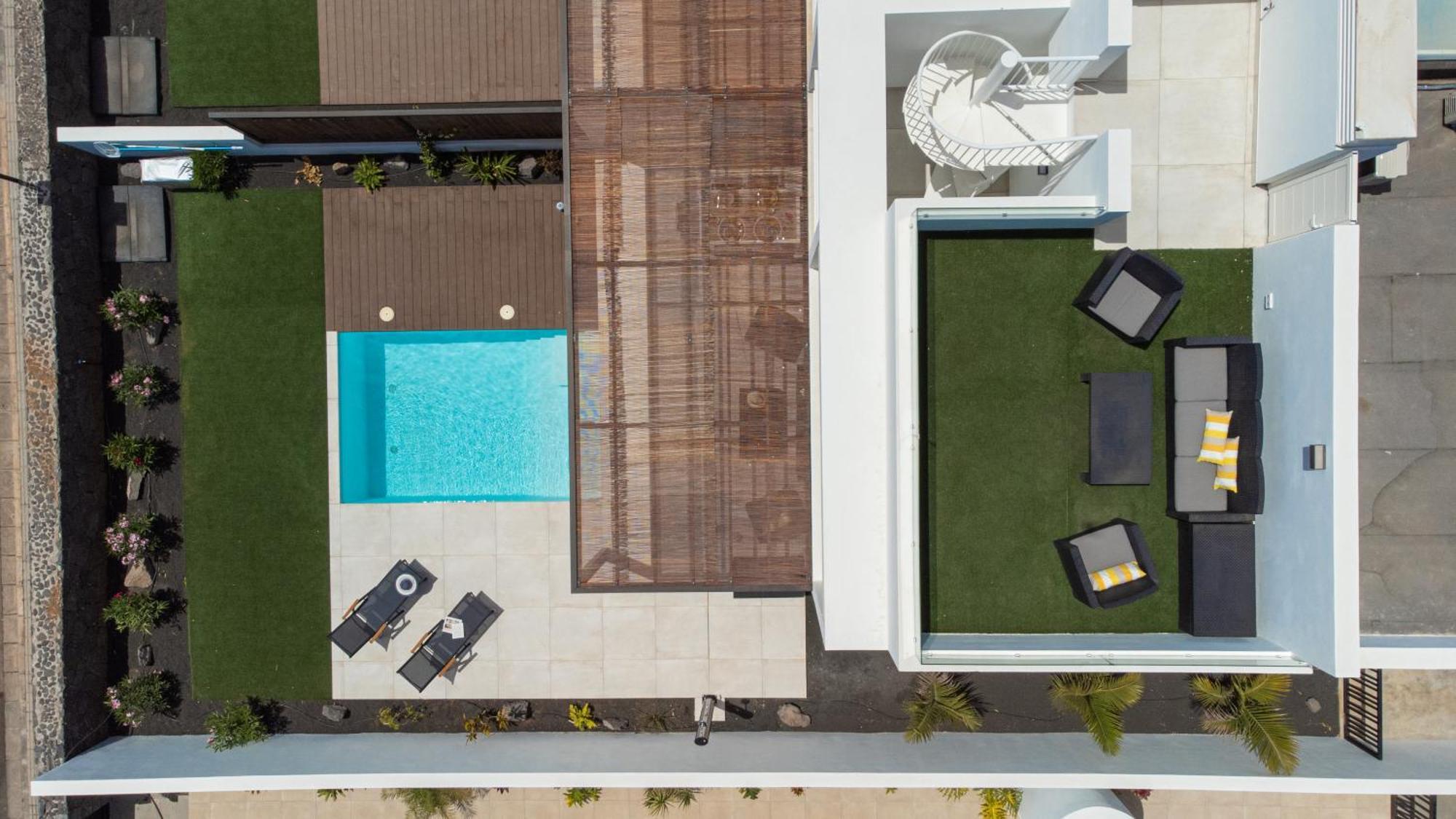 Serena Villa 38 - Heated Pool, Sea Views, Ac, High Speed Internet Playa Blanca (Lanzarote) Exterior foto